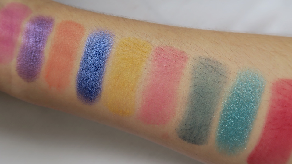 swatches electric huda